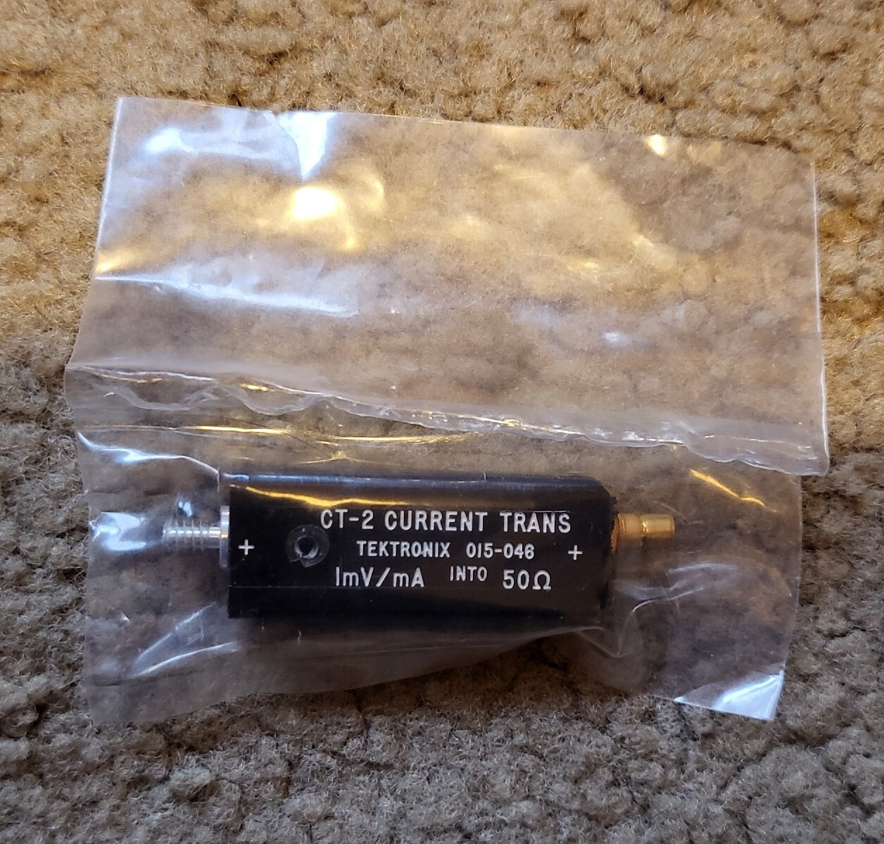 Tektronix Ct-2 Current Transformer With P6041 Passive Probe Cable for ...