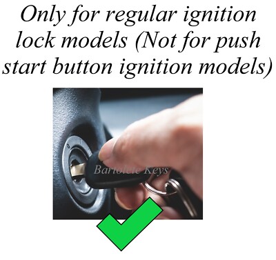 2 Replacement Transponder Car Key Blank Fit 2011 2012 2013 Subaru