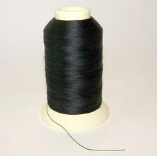 Polyester Thread, Bonded, Thread-4 oz. Spool, Black - Size DB-92 T-90