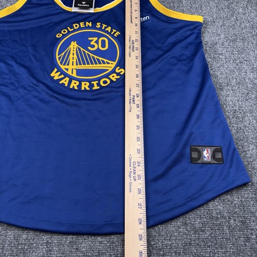 Stephen Curry Warriors Women’s Jersey 2XL Fast Break Icon Royal Fanatics NWT - Picture 4 of 9