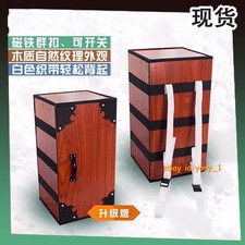 Demon Slayer Kamado Nezuko Box Cosplay Props Wooden Backpack Box Kamado Tanjirou