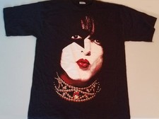 Paul Stanley Full Face Black Cotton T-Shirt All size S-5Xl HT546