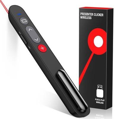 Power point Presentation Remote Control Wireless USB PPT Presenter Laser Pointer