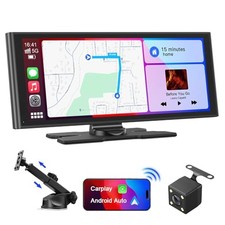 Double Din 9.26 inch Touchscreen Car Stereo with CarPlay, Android Auto, Bluetoot