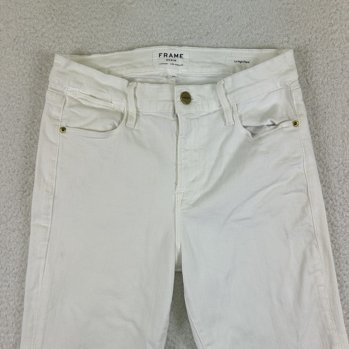 パンツ white flare long strech denim 0400020571300_WHITE?wid=600&