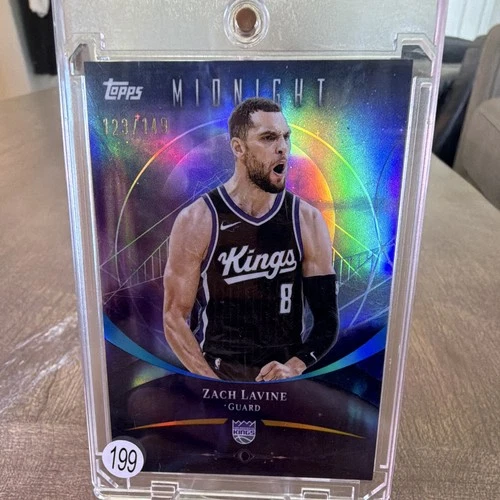 Topps 2025-26 Midnight Zach LaVine Sacramento Kings #37 Morning /149