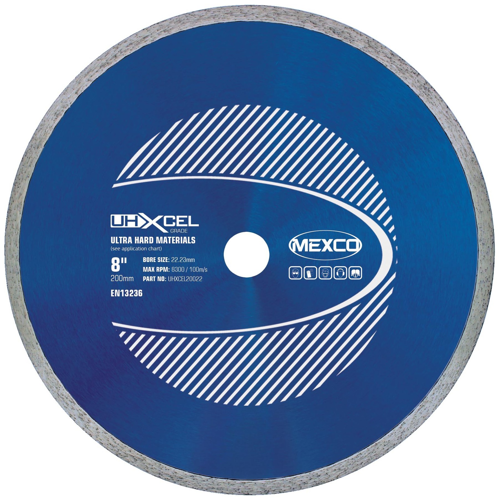 Mexco UHX Ultra Hard Materials Diamond Blade, High-Performance, Precision Cut...