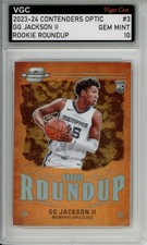 2023-24 PANINI CONTENDERS OPTIC ROOKIE ROUNDUP GG JACKSON II RC VGC 10 J83 IJ49