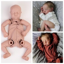 Lifelike Reborn Doll Kits Baby Doll DIY Parts Vinyl Silicone Unpainted Newborn