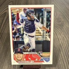 Caleb Hamilton Rookie RC 2023 Topps Update Baseball Card #US160 Boston Red Sox