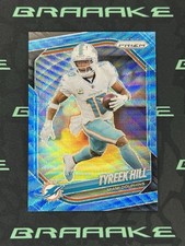 Tyreek Hill Blue Wave Prizm 183/230 #249 2025 Panini Prizm