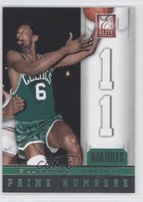 2012-13 Elite Prime Numbers Bill Russell #15 HOF 4l3