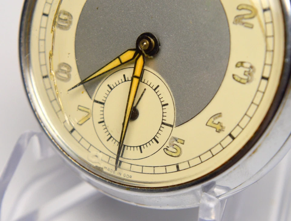 RELOJ BOLSILLO MECÁNICO GRANDE RUHLA ALEMANIA UMF83 VINTAGE Foto 3 de 4