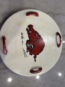 Arkansas Razorback Lazy Susan