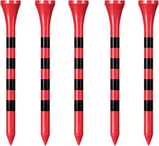 Wooden Golf Tees 3-1/4", 2-3/4", 2-1/8", 1-1/2" Available, 100 Count Natural