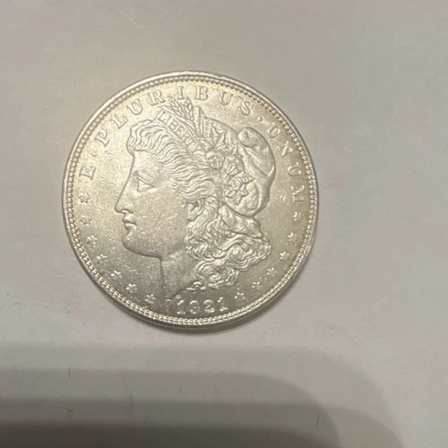1921 Morgan Silver Dollar $1 Coin 0.9 Fineness Uncertified Ungraded