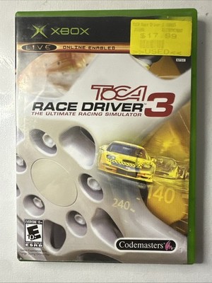 ToCA Race Driver 3 (Microsoft Xbox, 2006)