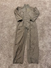 Coveralls Flyers CWU 27/P Mens 42L Type I Class 1 US Air Force Flight Suit Sage