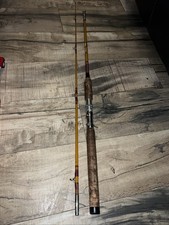 National Fiberglass Company 6’ 6” 2pz Canna da Pesca Vintage BaitCasting