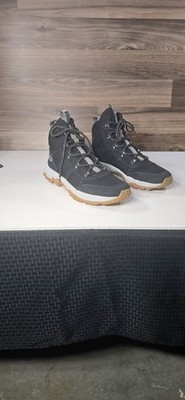 Oakley Confront Hiking Boots Size 12.5 Black Ripstop Fabric Vibram Sole