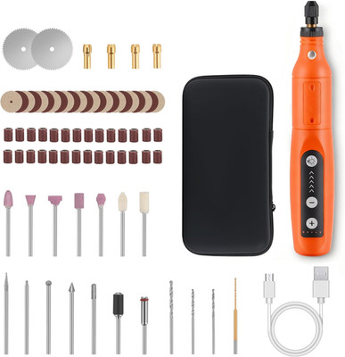 Mini Cordless Rotary Tool, 5 Speed 3.7V Rechargeable Rotary Tool Kit with Type-C