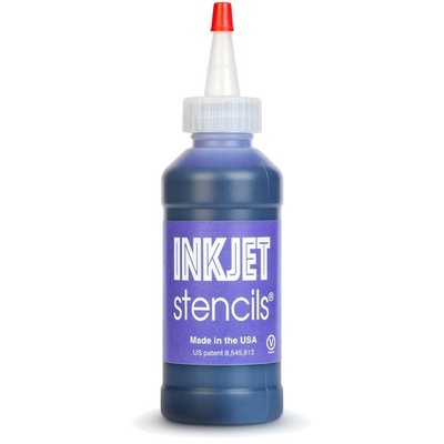 Professional Stencil Ink, Violet, 118 ml Bottle
