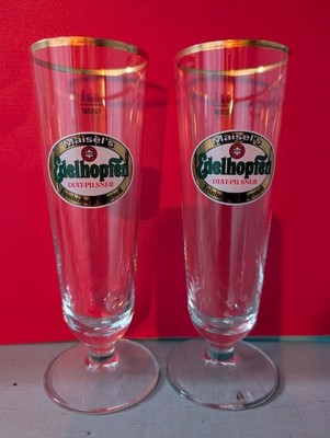 *Verre à bière*   (2) RARE MAISEL'S EDELHOPFEN    0.2L 