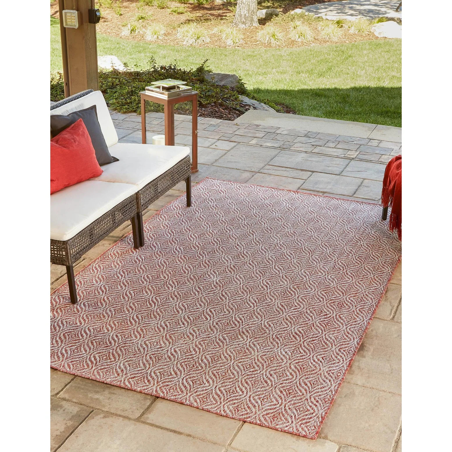 Outdoor Khence Collection Area Rug YLRp2E673CpOMDO3M5-6NAsTD8mU7mBs