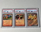 2024 POKEMON BLACK STAR PROMO CHARIZARD EX SUPER PREM COLLECTION PSA 10 SEQ SET