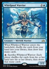 1 x Whirlpool Warrior - Planechase Anthology - Moderate Play - MTG