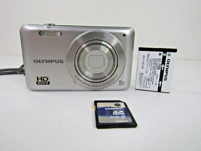 OLYMPUS オリンパス VG-120 デジカメ 充電器付 1400万画素 Olympus V Series VG-120 14.0MP Digital Camera | eBay