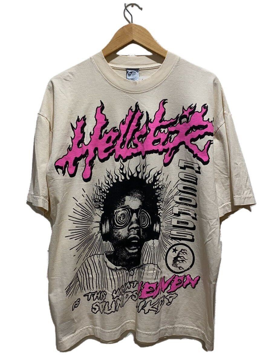 ALTRA T shirt altre marche HELLSTAR STUDIOS suona come il paradiso L cotone BEG usata