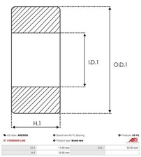 Lichtmaschine für AUDI A3 (8P1) 2.0 TDI 16V 05/2003-08/2012 AS-PL