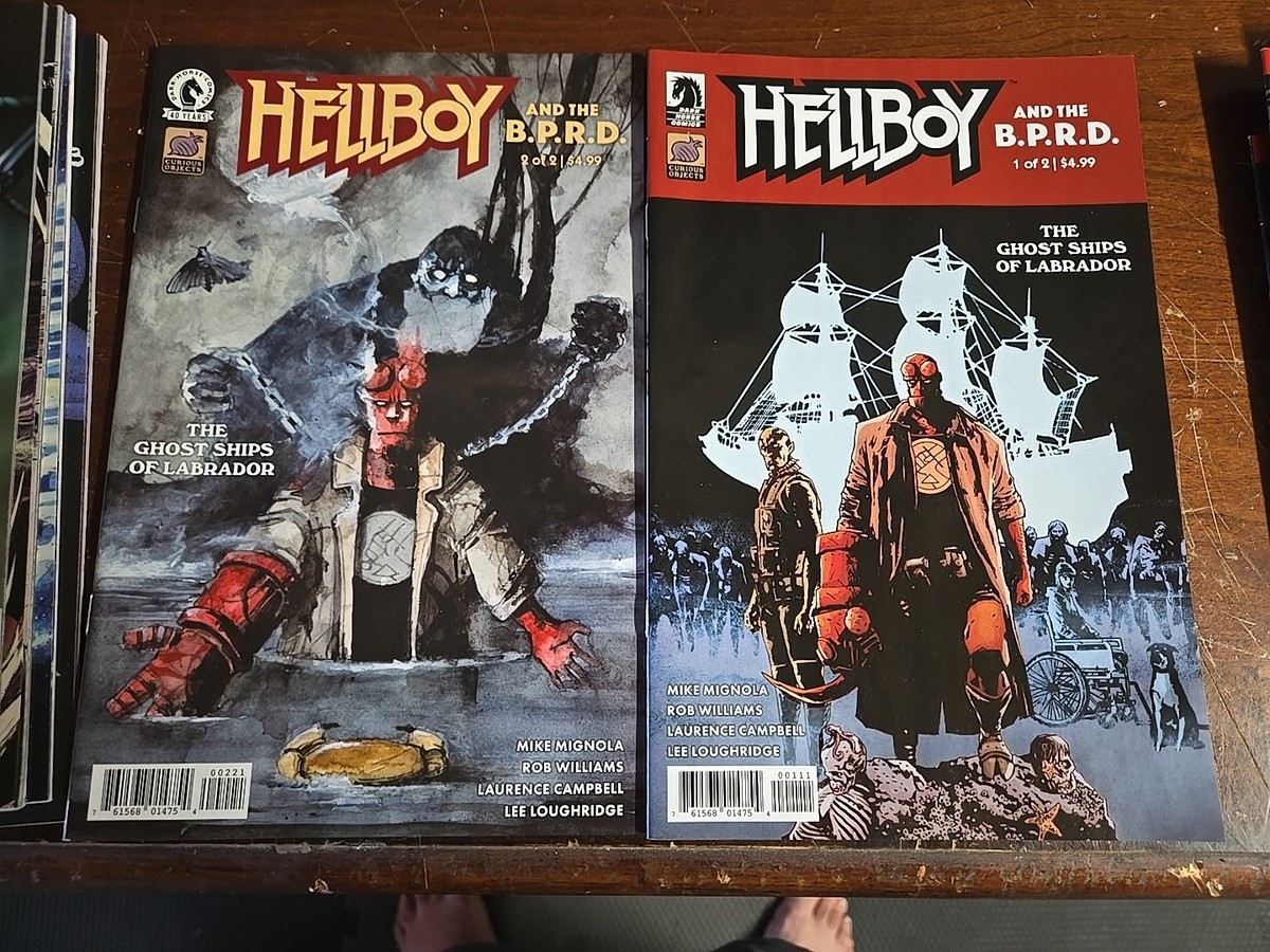 Hellboy And The BPRD: The Ghost Ships Of Labrador 1 And 2 | eBay