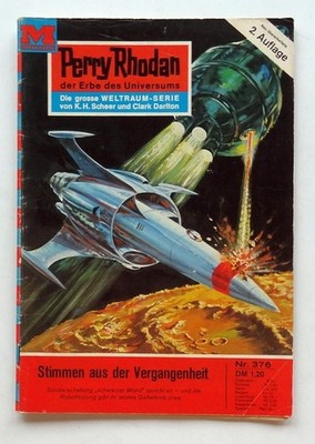 Perry Rhodan 2. neu überarbeitete Auflage Nr. 376 Stimmen aus der Vergangenheit