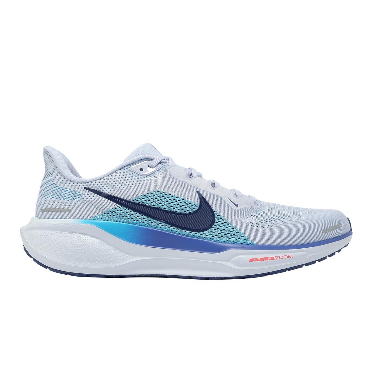 Nike Air Zoom Pegasus 41 Football Grey Deep Night Blue Meb Running