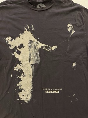 Metro Boomin Official Heroes & Villains 2022 Tour T-Shirt Faded