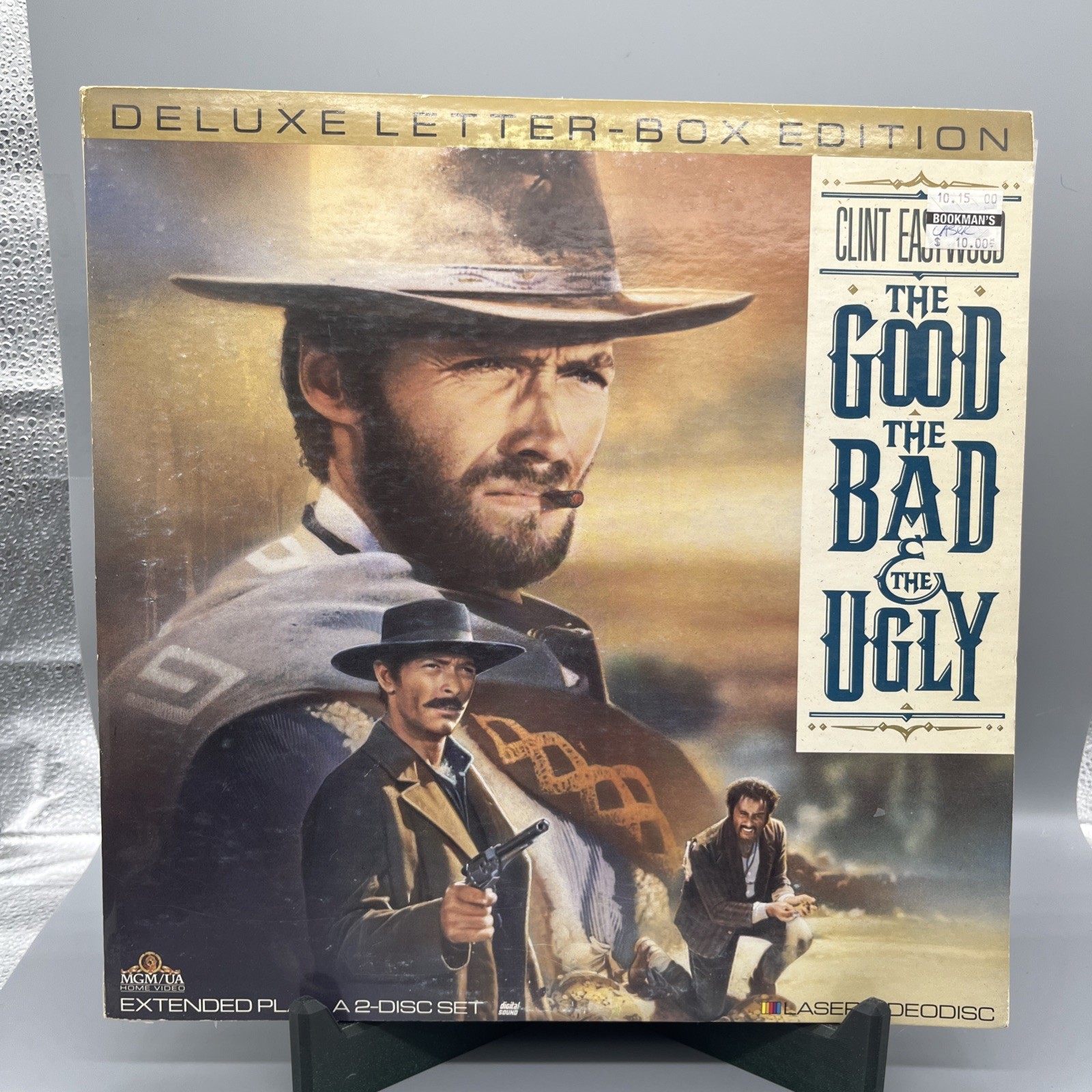 CLINT EASTWOOD THE GOOD THE BAD AND THE UGLY LASERDISC 2 DISC ML101739