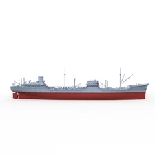 SSMODEL SSC600722S 1/600  Military Model Kit USN Ohio Cargo Ship Full Hull