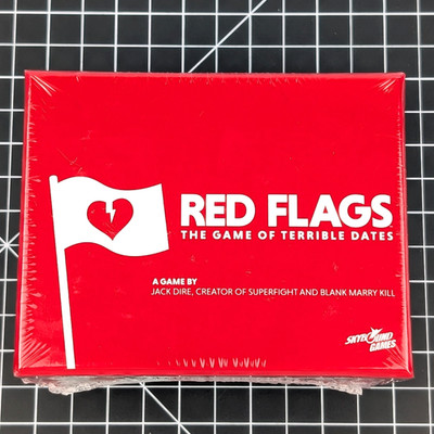 Red Flags The Game of Terrible Dates by Grim Rabbit Card Game NEW SEALED