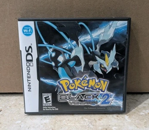 Pokemon Black Version 2 Nintendo DS - CIB - Tested, Works