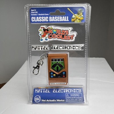 Mattel Electronics Hand Held Classic Baseball Game By Basic Fun 2016 Brand New