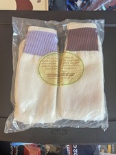 Vtg Socks 4 Pairs/ Colors Forest Lake Thermal Acrylic 80's 70's USA Sz 9-11 NOS