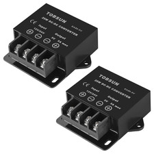 2Pcs DC 12V 24V to 5V 5A Converter DC Voltage Reducer Regulator Step down Buck C