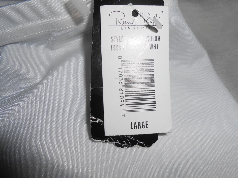 ЖЕНСКИЕ RENE ROFE БЕЛЫЙ BOYSHORT БОЛЬШОЙ НОВЫЙ С ЯРЛЫКАМИ - Изображение 2 из 4