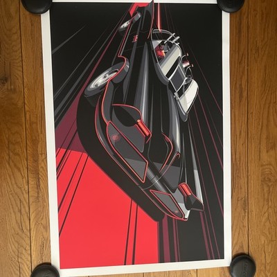 Batman Poster Art Craig Drake Batmobile 1966 AP 24x36