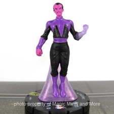 Lantern Legacy - SINESTRO 041a HeroClix ultraviolet corps super rare w/card 41