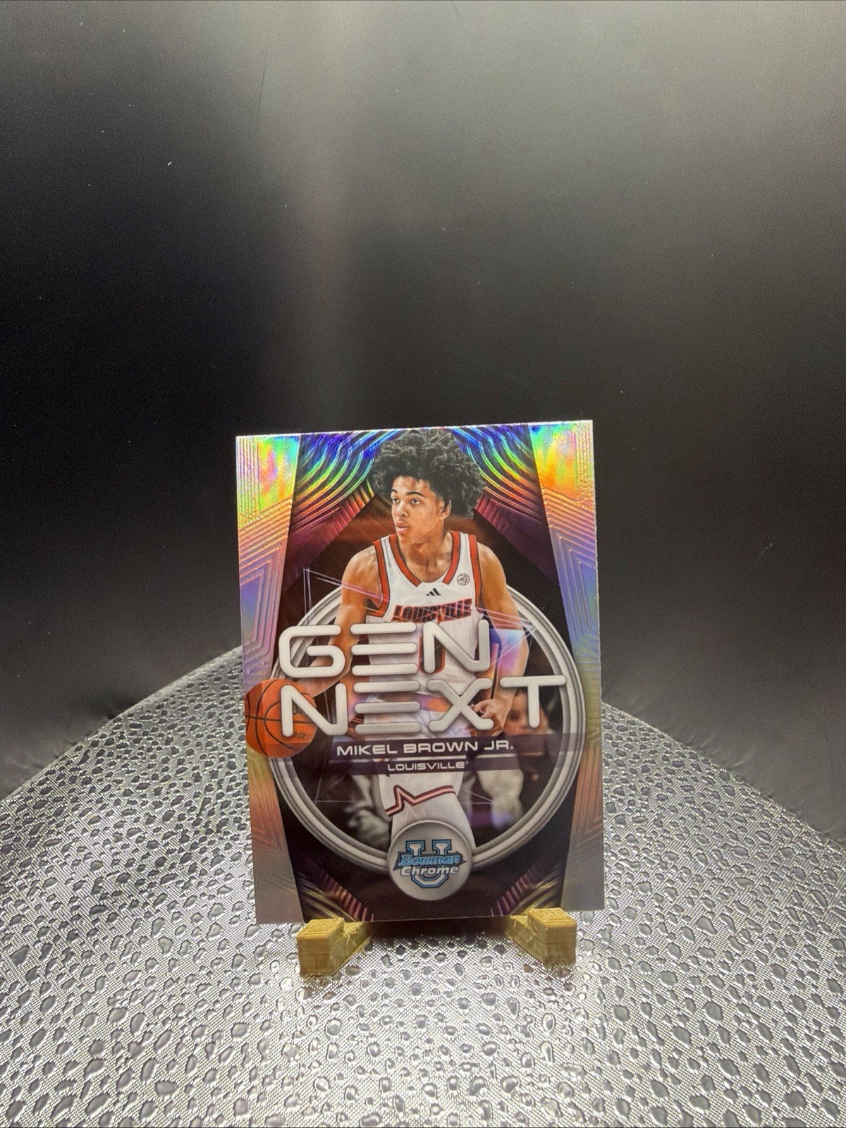 2025-26 Bowman Mikel Brown Jr Gen Next REFRACTOR Louisville