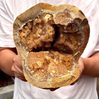7.3LB Natural turtle back calcite crystal cave quartz crystal mineral specimen