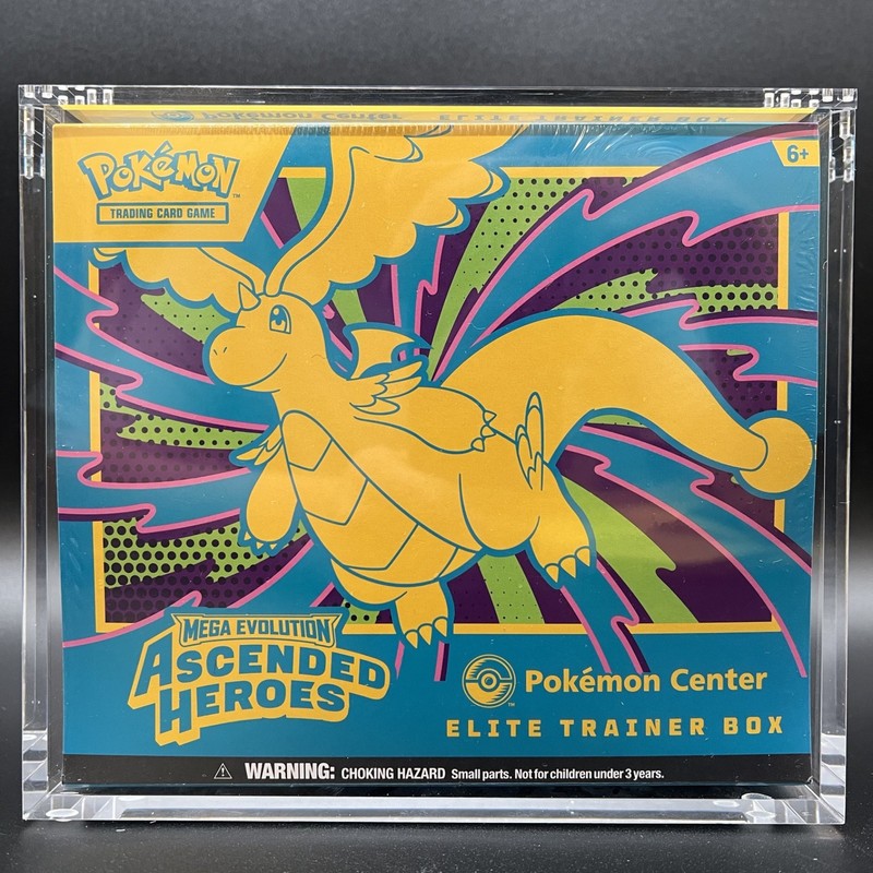 Ascended Heroes Pokemon Center Elite Trainer Box ETB Factory Sealed TCG CCG